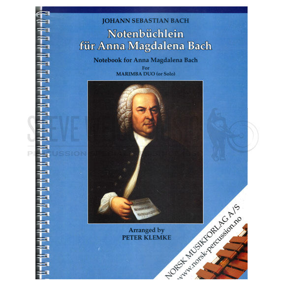 Bach-Notebook for Anna Magdalena Bach arr. Klemke (S)- 1-2M