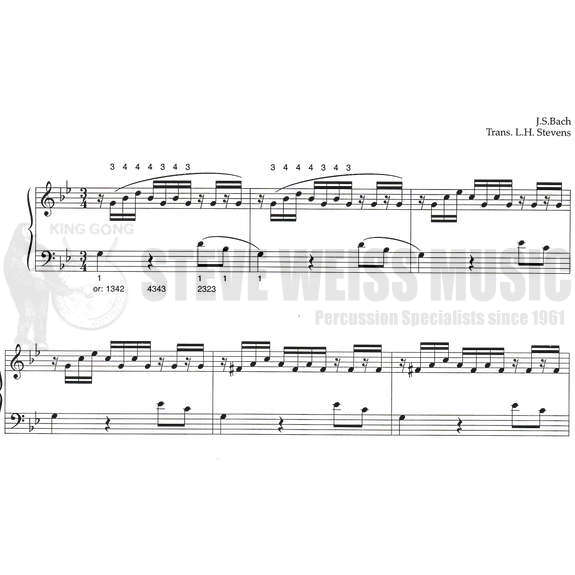 Bach-Prelude in G Minor-Stevens-M