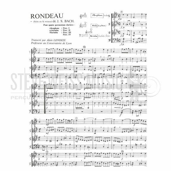 Bach-Rondeau-Londeix-V/2M/X(M)