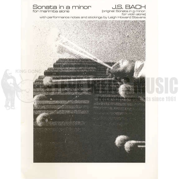 Bach-Sonata in A Minor (orig g minor) arr. Stevens-M