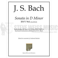 Bach-Sonata in d minor, BWV 964 (doubtful), arr. Bartlett-M