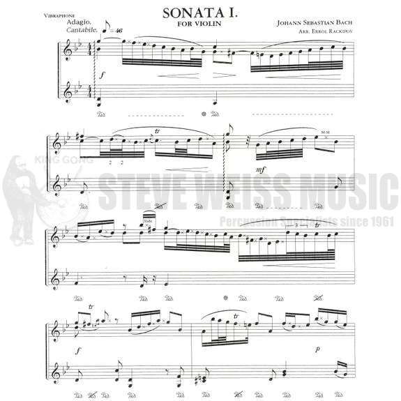 Bach-Sonata in g minor for Violin arr. Rackipov-V