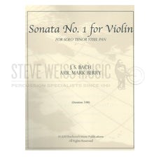 Bach-Sonata No. 1 for Violin arr. Berry-Tenor pan