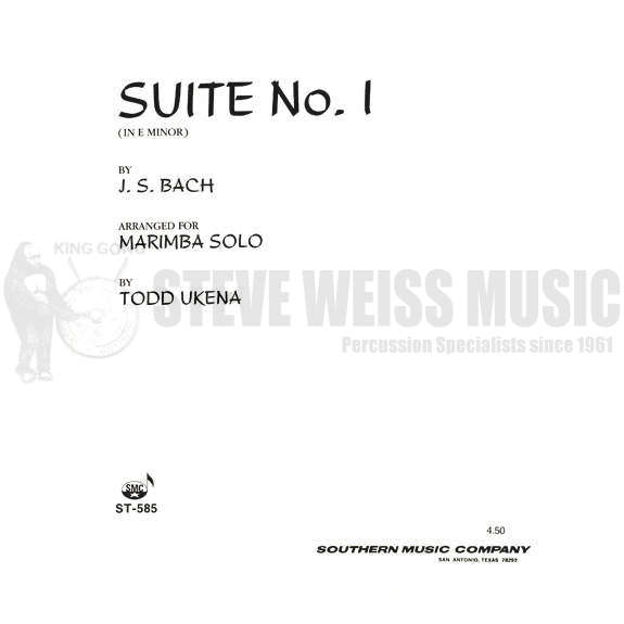 Bach-Suite #1 in e Minor arr. Ukena-M