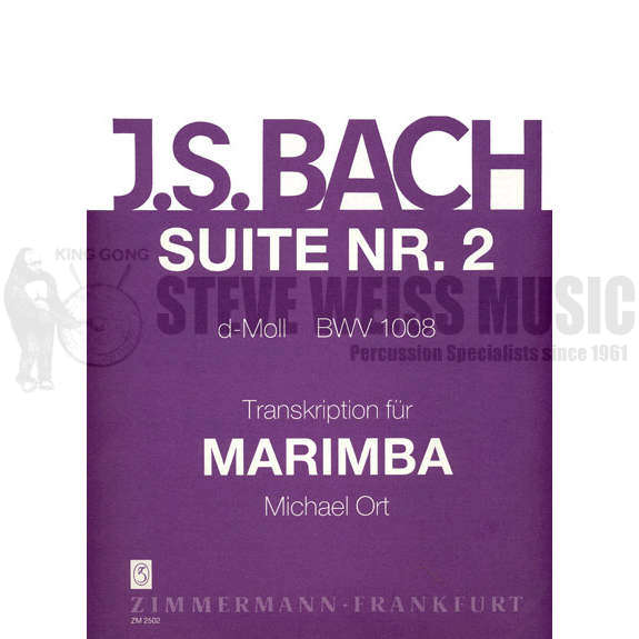 Bach-Suite #2 for Cello (d) arr. Ort-M