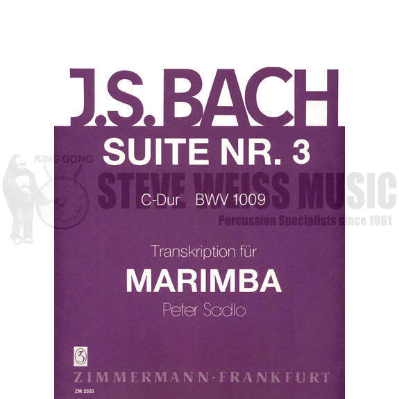 Bach-Suite #3 for Cello arr. Sadlo-M