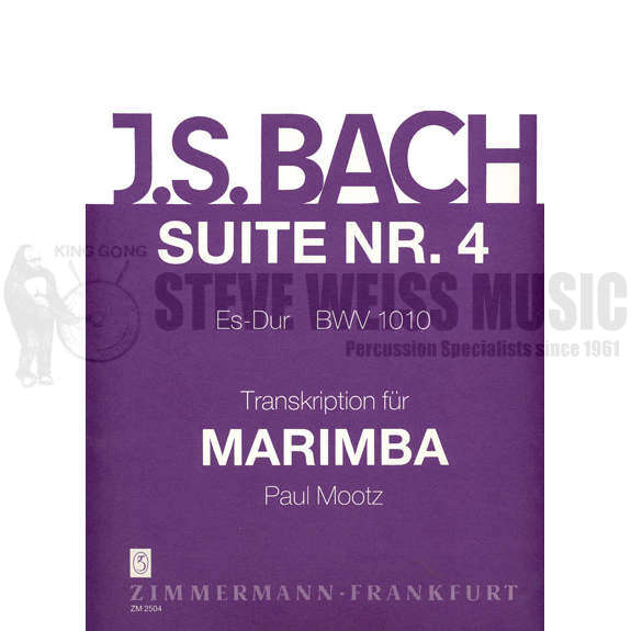 Bach-Suite #4 for Cello (Eb) arr. Mootz-M