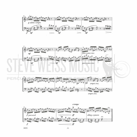 Bach-Three Bach Allegros (2S)-X/M