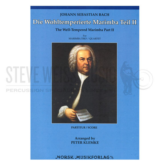Bach-Well-Tempered Marimba Part 2 arr. Klemke (S)-3-4M
