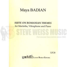 Badian-Suite on Romanian Themes Cover