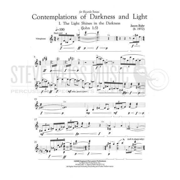 Bahr-Contemplations of Darkness and Light-V