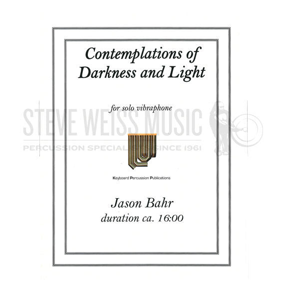 Bahr-Contemplations of Darkness and Light-V