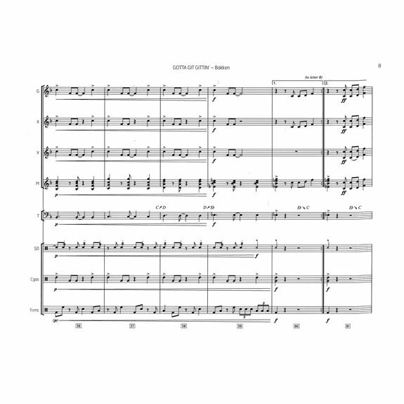 Bakken-Gotta Git Gittin’ (SP)-B/V/X/M/4T/P