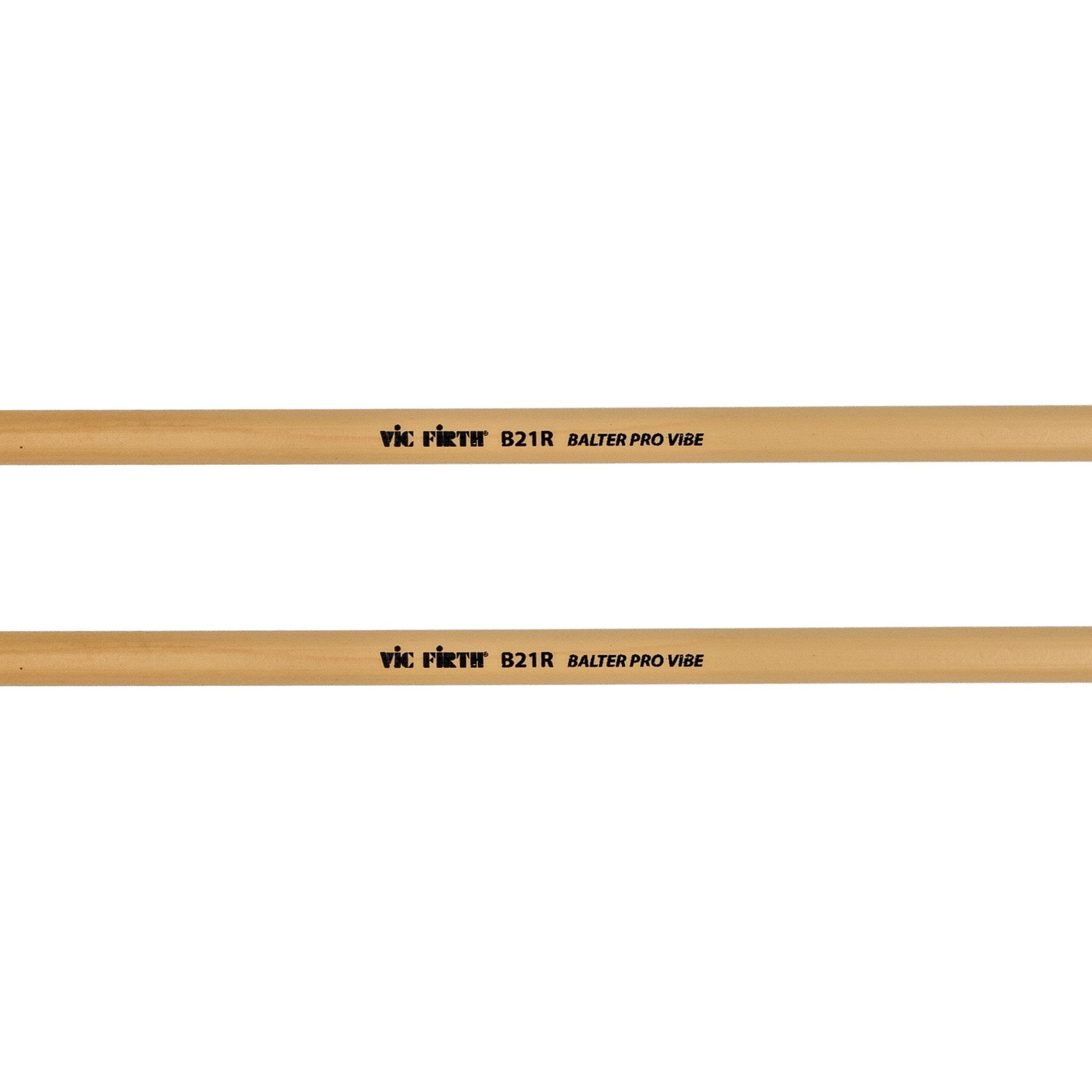 Balter B21R Pro Vibe Vibraphone Mallets Rattan Handle Logo