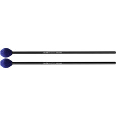 Balter Basics Birch BB2 Medium Marimba Mallets Blue Yarn