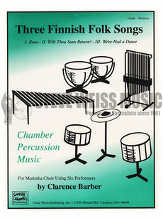 Barber (arr.)-Three Finnish Folk Songs (SP)-6M