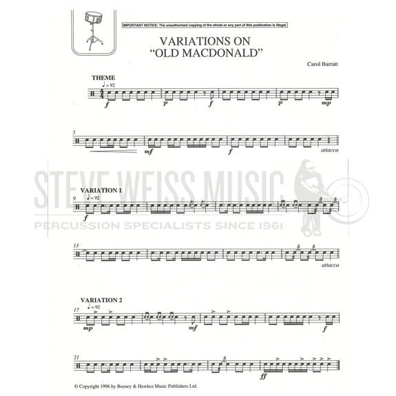 Barratt-Bravo! Percussion book 2