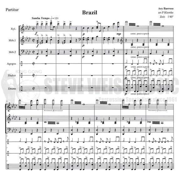 Barroso-Brazil arr. Klemke (SP)-X/2M/P