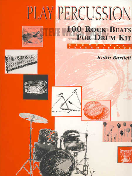 Bartlett-100 Rock Beats for Drum Kit (CD) BOOK ONLY