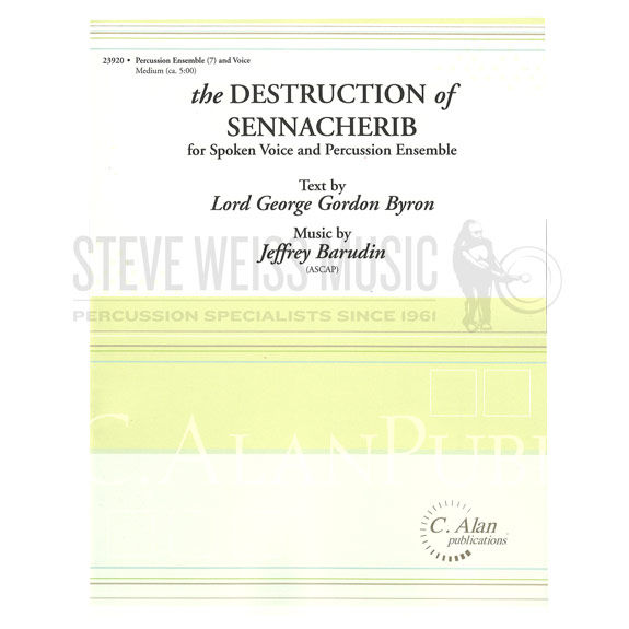 Barudin-Destruction of Sennacherib (SP)-4T/P/Spoken voice