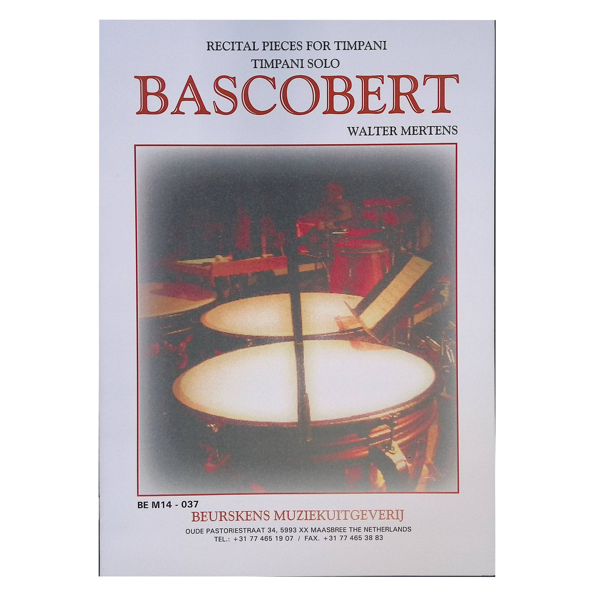 Bascobert for timpani by Walter Mertens