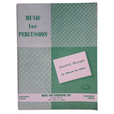 Basho Songs by Edward Jay Miller cover page