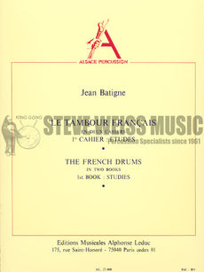 Batigne-The French Drums (Bk 1)