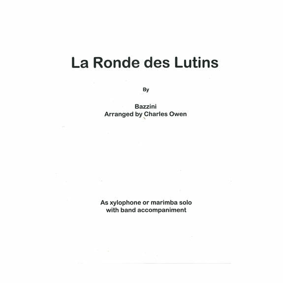 Bazzini-Ronde des Lutins, La arr. Owen (SP)-X or M solo/Band