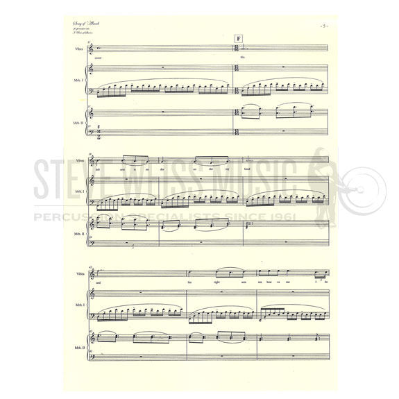 Beall-Song of Almah Percussion Trio Version (SP)-2M/V