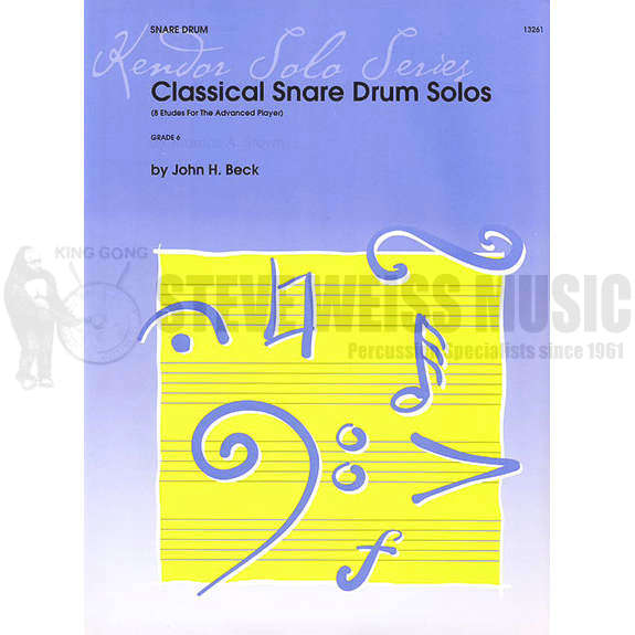 Beck-Classical Snare Drum Solos-SD