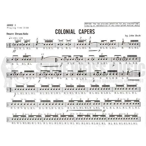 Beck-Colonial Capers-SD