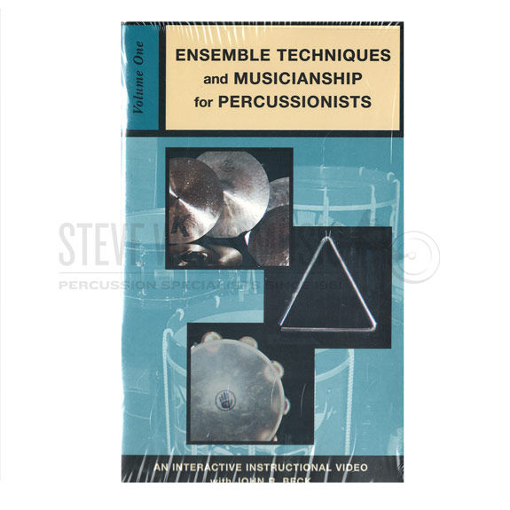 Beck-Ensemble Techniques and Musicianship for Percussionists (Book and VHS)