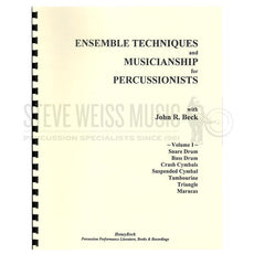 Beck-Ensemble Techniques and Musicianship for Percussionists (Book and VHS)