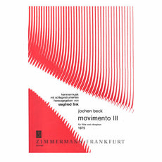 Beck-Movimento lll for Flute and Vibes (2S)-V/FL