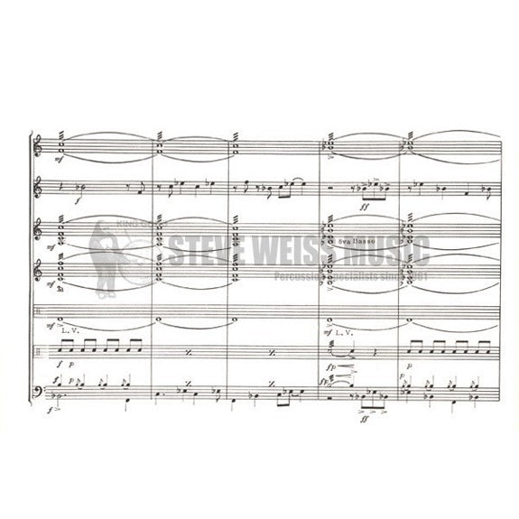 Beck-Overture for Percussion Ensemble-P/4T/V/X/M/B/C