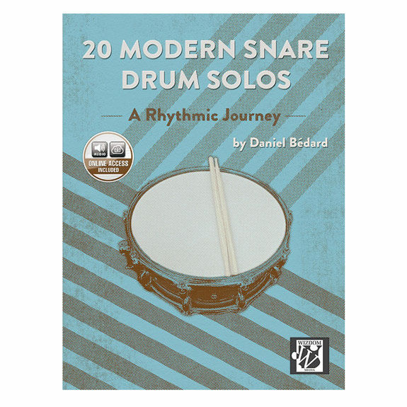 Bedard-20 Modern Snare Drum Solos (Online Audio Access Included)
