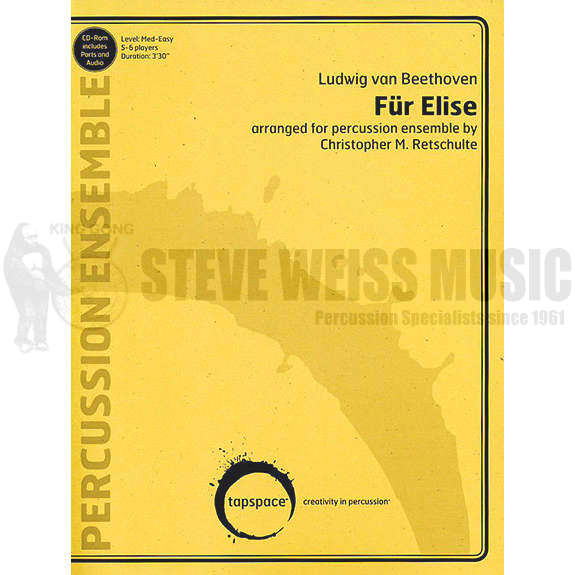Beethoven-Fur Elise arr. Retschulte (SP)-B/V/X/M/4T/BG
