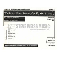 Beethoven-Waldstein Piano Sonata, op. 53, mvmt. 1 (arr. Miller)(SP-7)-B/2V/C/3M/5T