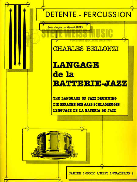Bellonzi-Bk 1 Language of Jazz Drumming