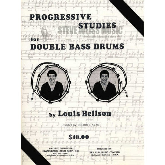Bellson-Progressive Studies for Double Bass Drum