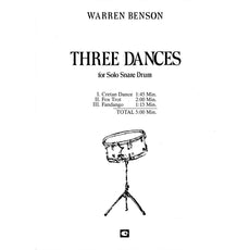 Benson-Three Dances for Solo Snare Drum-SD