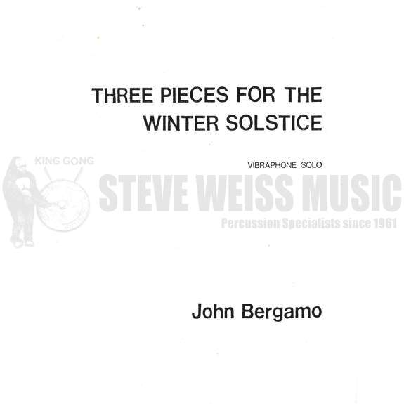 Bergamo-Three Pieces for Winter Solstice(S)-V