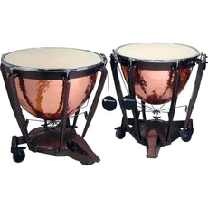 Bergerault Grand Professional Series 26"-29" Timpani Pair Hand Hammered Parabolic Copper Bowl with cover GP69KH