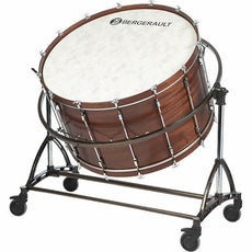 40x22 - Bergerault Symphonic Bass Drum with Suspension Stand