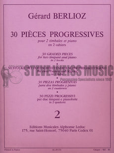 Berlioz-30 Graded Pieces Bk 2-2T-PN