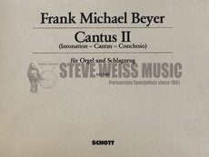 Beyer-Cantus ll(SP)