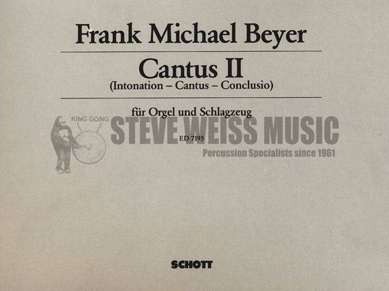 Beyer-Cantus ll(SP)