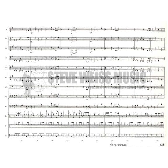 Bissonnette-No Hay Parqueo arr. Brochocki (SP)-B/2V/X/3M/P/BG