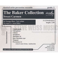Bizet/Arthur-Sweet Carmen arr. Baker (SP)-B/V/C/X/4M/opt. BM/4T/P