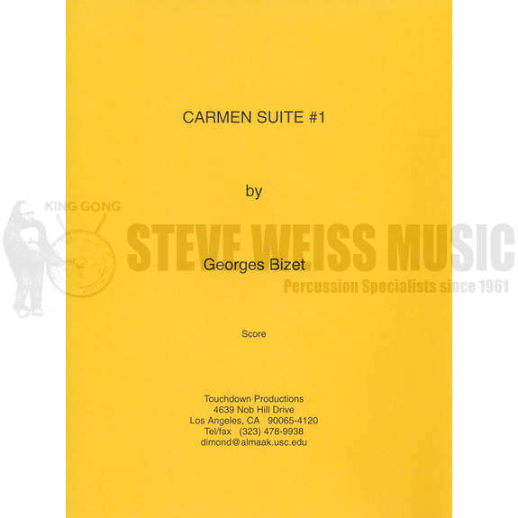 Bizet-Carmen Suite #1 (Perc./Timp. parts ed. by T. Dimond)